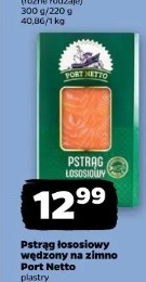 Pstrąg łososiowy wędzony na zimno Port Netto