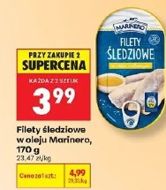 Filety śledziowe w oleju Marinero