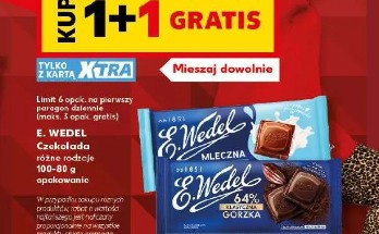 E. Wedel Czekolada różne rodzaje