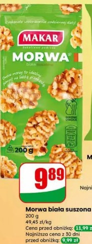 Morwa biała suszona Makar
