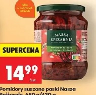 Pomidory suszone paski Nasza Spiżarnia