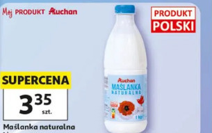 Maślanka naturalna Auchan