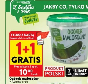Ogórek małosolny Z Sadów i Pól