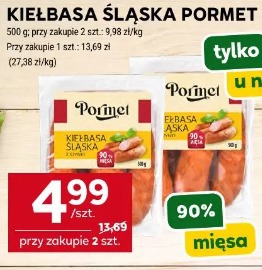 Kiełbasa śląska PORMET