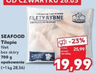 Seafood Tilapia filet bez skóry