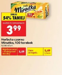 Herbata czarna Minutka