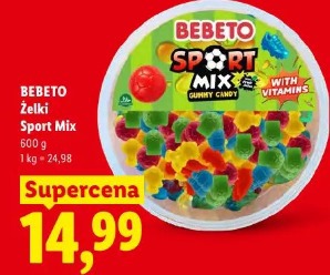 Bebeto Żelki Sport Mix
