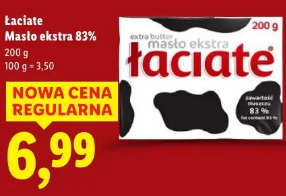 Łaciate Masło ekstra 83%