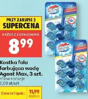 Agent Max kostka fala farbująca wodę, 3 szt.