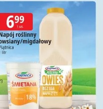 Napój roślinny owsiany/migdałowy Piątnica
