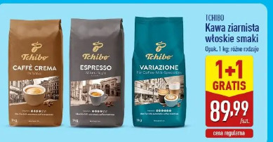 Tchibo Kawa ziarnista włoskie smaki