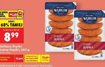 Kiełbasa Śląska Kraina Wędlin