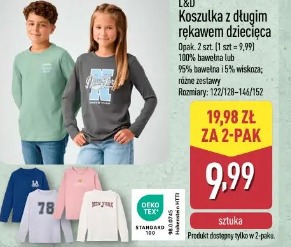 L&D Koszulka z długim rękawem dziecięca