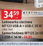 Ładowarka sieciowa MT123 USB-A + USB-C 20 W Lider Hurt
