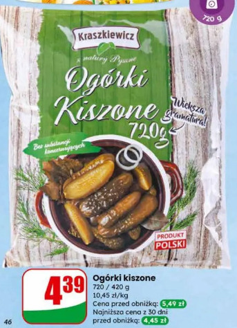 Ogórki kiszone Kraszkiewicz
