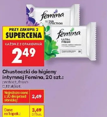 Chusteczki do higieny intymnej Femina