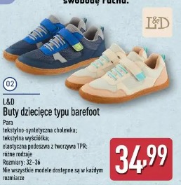 L&D Buty dziecięce typu barefoot