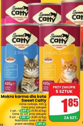 Mokra karma dla kota Sweet Catty