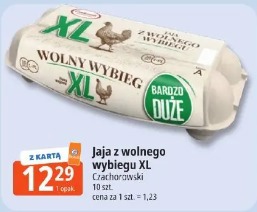 Jaja z wolnego wybiegu XL Czachorowski