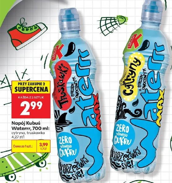 Kubuś Waterrr napój