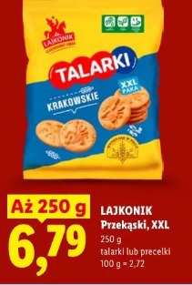 Lajkonik Przekąski, XXL talarki lub precelki