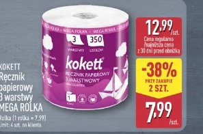 Kokett Ręcznik papierowy 3 warstwy MEGA ROLKA