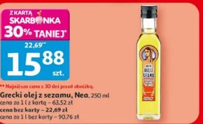 Grecki olej z sezamu Nea