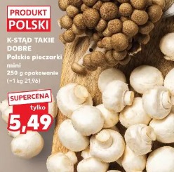 K-Stąd Takie Dobre Polskie pieczarki mini