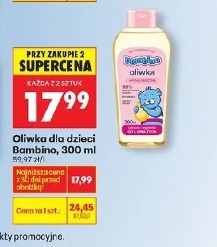 Oliwka dla dzieci Bambino