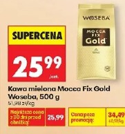 Kawa mielona Mocca Fix Gold Woseba