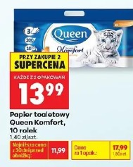 Papier toaletowy Queen Komfort