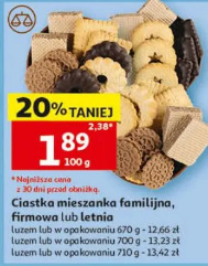 Ciastka mieszanka familijna, firmowa lub letnia