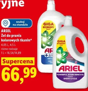 Ariel Żel do prania kolorowych tkanin