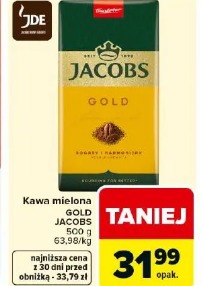 Kawa mielona GOLD JACOBS