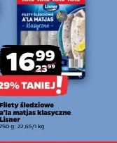 Filety śledziowe a'la matjas klasyczne Lisner