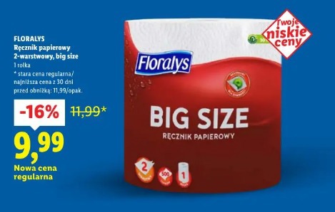 Floralys Ręcznik papierowy 3-warstwowy