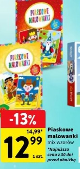 Piaskowe malowanki mix wzorów