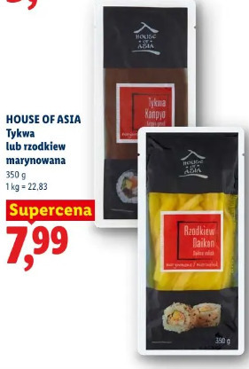 House Of Asia tykwa lub rzodkiew marynowana