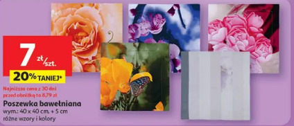 Poszewka bawełniana