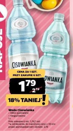 Woda Cisowianka