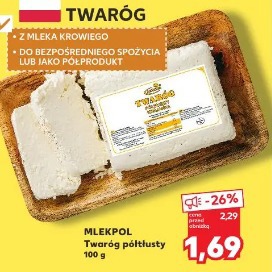 Mlekpol Twaróg półtłusty