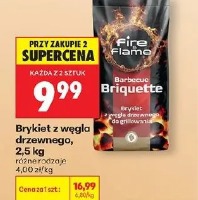 Brykiet z węgla drzewnego Fire Flame