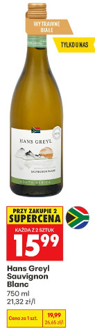 Hans Greyl Sauvignon Blanc