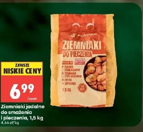 Ziemniaki jadalne do smażenia i pieczenia