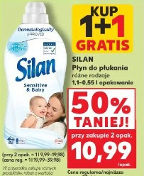 Silan Płyn do płukania różne rodzaje 1,1-1,65 l opakowanie