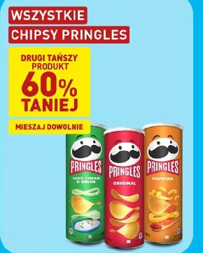 Wszystkie chipsy Pringles 