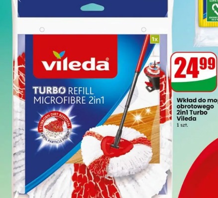 Wkład do mopa obrotowego 2in1 Turbo Vileda