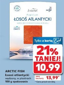 Arctic Fish Łosoś atlantycki wędzony, w plastrach