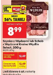 Szynka z Wędzarni lub Schab z Wędzarni Kraina Wędlin Select