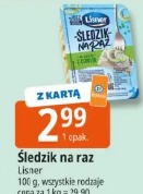 Śledzik na raz Lisner